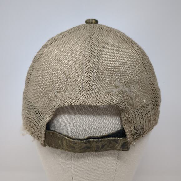 Ford Strapback Mesh Back Trucker Hat Multicolor One Size Camo Outdoor - Picture 6 of 9